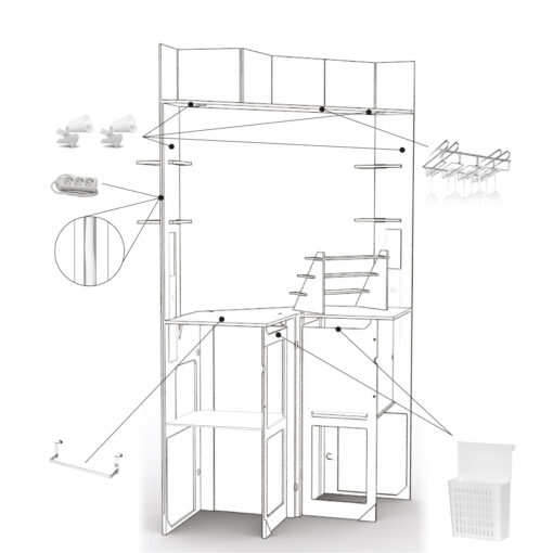 serving-counter-with-full-accessories-plan